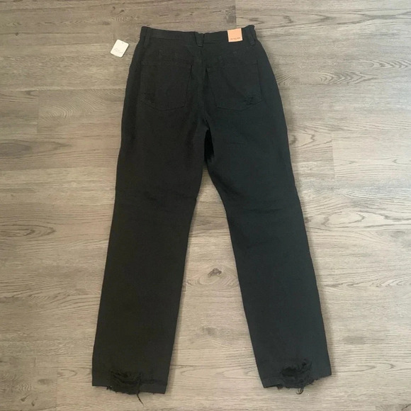We The Free CRVY Straight Shooter Jean in Saturated Black - Size 30 - NWT - Picture 4 of 13
